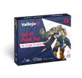 Vallejo Game Color Sci-Fi Paint Set by Angel Giraldez 12 Colours w  Exclusive Miniature Acrylic Paint Set Fashion