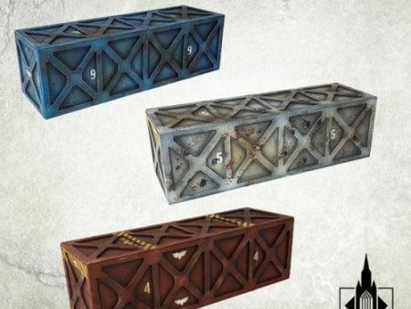 TABLETOP SCENICS Long Cargo Containers (3) For Cheap