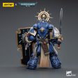 Warhammer Collectibles: 1 18 Scale Ultramarines Primaris Captain with Relic Shield and Power Sword Online now