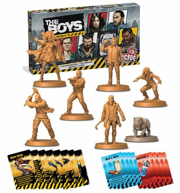 Zombicide The Boys Pack 2 The Boys with Abominations Promo Pack For Cheap