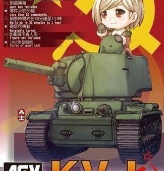 AFV Club Egg Soviet Heavy Tank KV-I Plastic Model Kit [WQT003] Fashion