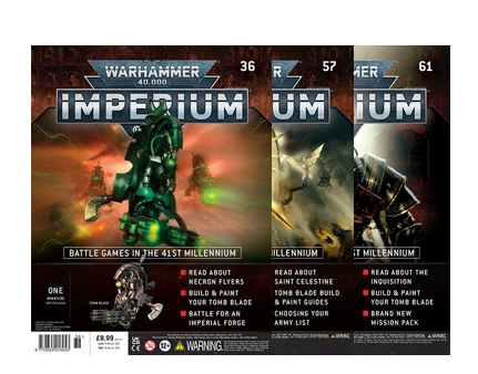 Warhammer 40,000: Imperium Issue 36 57 61 Bundle Sale