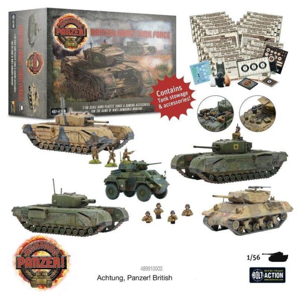 Warlord Games - Achtung Panzer - British Army Tank Force For Sale