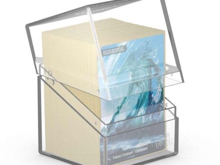 Ultimate Guard Boulder Deck Case 100+ Standard Size Clear Deck Box For Discount