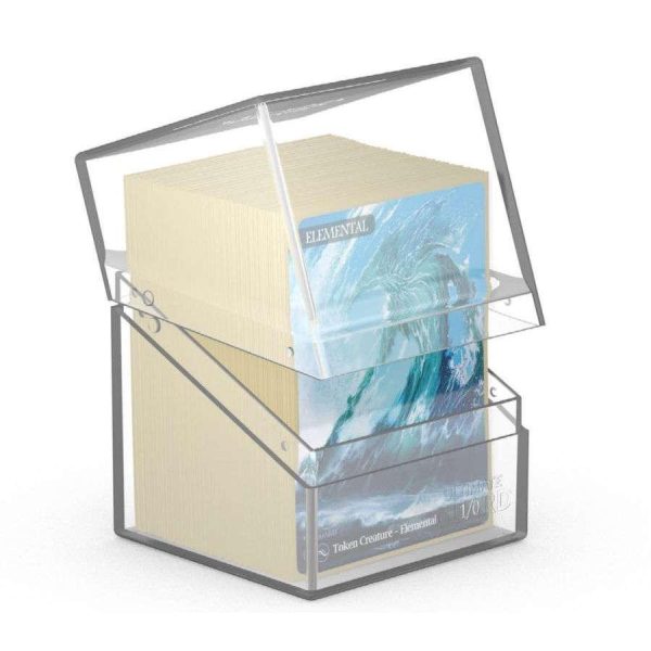 Ultimate Guard Boulder Deck Case 100+ Standard Size Clear Deck Box For Discount