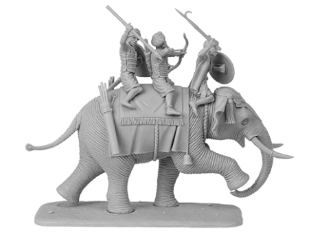 V&V Miniatures - Indian War Elephant Hot on Sale