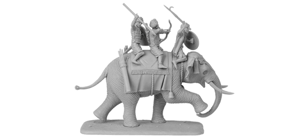 V&V Miniatures - Indian War Elephant Hot on Sale