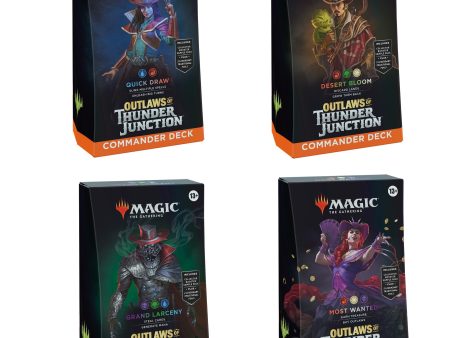 Magic Outlaws of Thunder Junction - Commander Deck Display on Sale