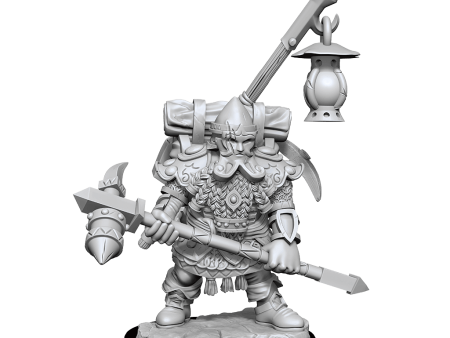 D&D Frameworks Dwarf Fighter Male Hot on Sale