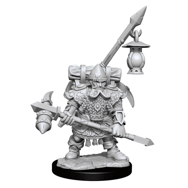 D&D Frameworks Dwarf Fighter Male Hot on Sale