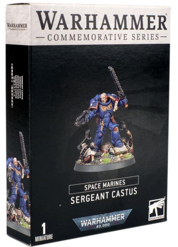 Space Marines: Sargeant Castus Commemorative Series Online now