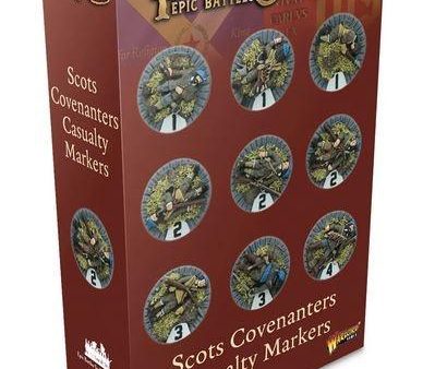 Warlord Games - Epic Battles: Pike & Shotte Scots Covenanters Casualty Markers Fashion