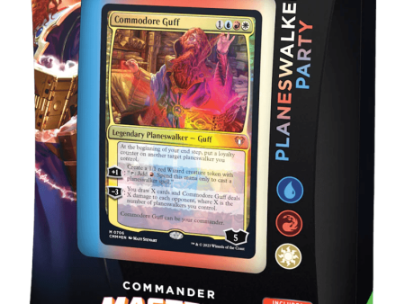 Magic Commander Masters Commander Deck Display - Planeswalker Party Supply