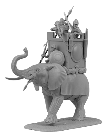 V&V Miniatures - Carthaginian War Elephant For Discount