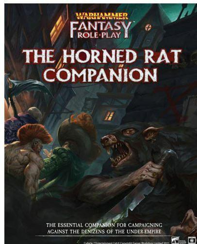 Warhammer Fantasy Roleplay Enemy Within Horned Rat Companion Online now