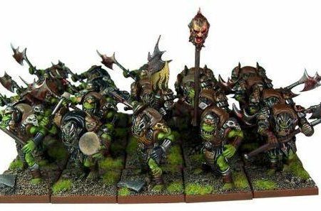 Kings Of War Orc Ax Regiment For Sale