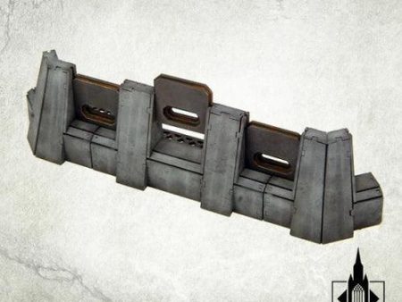 TABLETOP SCENICS Imperial Defense Line: 45° Wall Hot on Sale