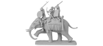 V&V Miniatures - Indian War Elephant Hot on Sale