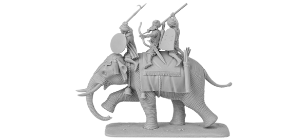 V&V Miniatures - Indian War Elephant Hot on Sale