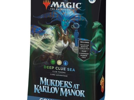 Magic Murders at Karlov Manor - Commander Deck - Deep Sea Clue Hot on Sale