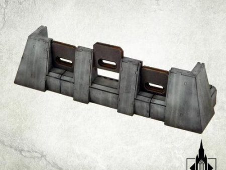 TABLETOP SCENICS Imperial Defense Line: 90° Wall Discount