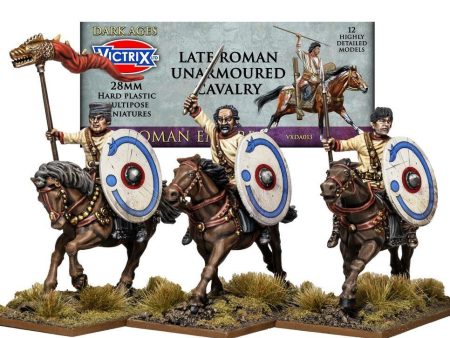 Victrix Miniatures - Late Roman Unarmoured Cavalry Hot on Sale