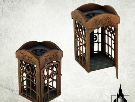 TABLETOP SCENICS Hive City Vox Call Booths Online Hot Sale