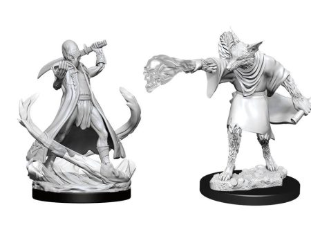 SALE D&D Nolzurs Marvelous Unpainted Miniatures Arcanaloth and Ultroloth Hot on Sale