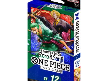 One Piece Card Game Zoro and Sanji Starter Deck [ST-12] on Sale