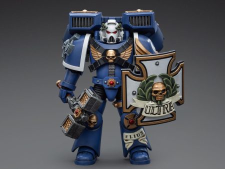 Warhammer Collectibles: 1 18 Scale Ultramarines Vanguard Veteran with Thunder Hammer, Storm Shield Cheap